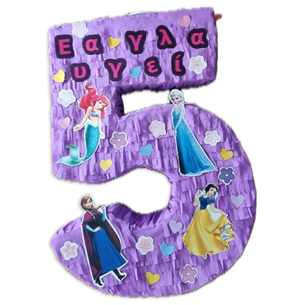 0131-997-1 πινιάτα αριθμός με την ηλικία του παιδιού