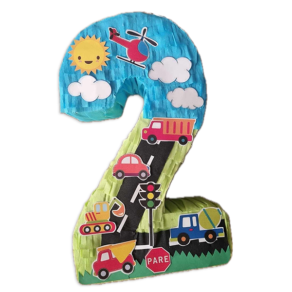 0131-998-1 πινιάτα αριθμός με την ηλικία του παιδιού