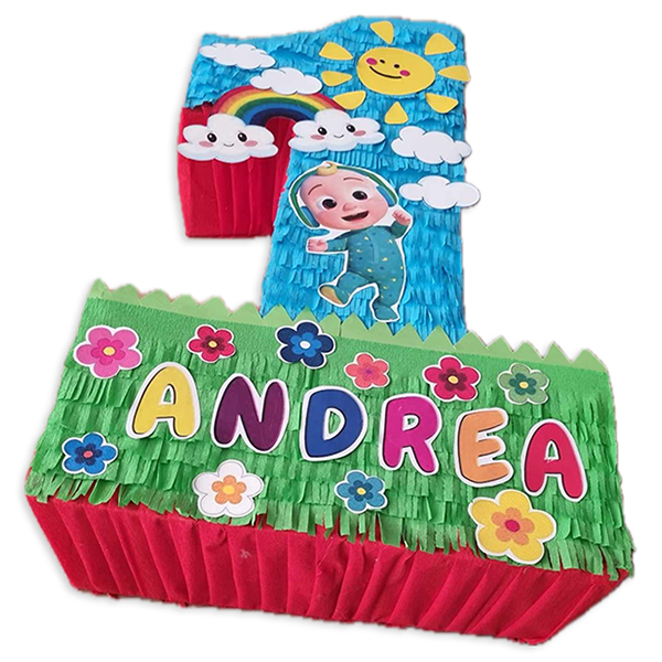 0131-999-5 πινιάτα αριθμός με την ηλικία του παιδιού