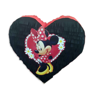 Πινιάτα Μίνι Μάους (Minnie Mouse) καρδιά no2