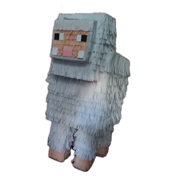 0777-1 Πινιάτα Πρόβατο Minecraft (Μάινκραφτ)