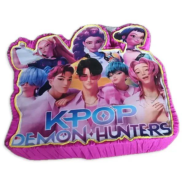 0820-2 Πινιάτα K-pop Demon Hunters (όλο το γκρουπ)